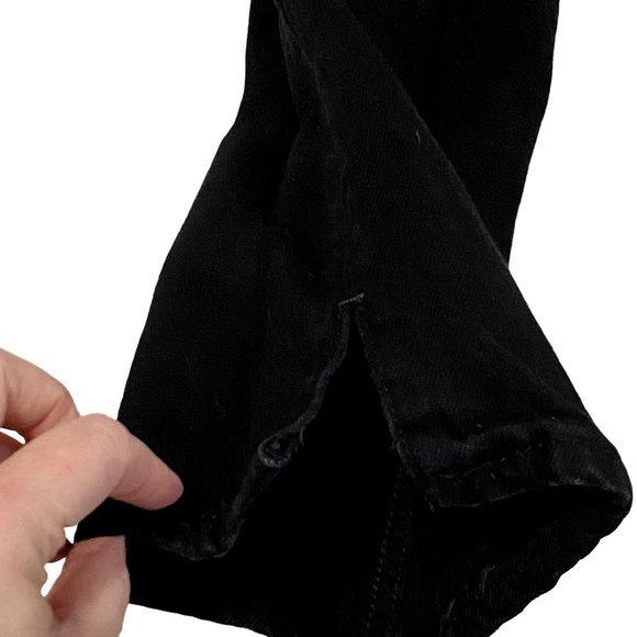 Free‎ People We the Free My Own Lane Black Distressed Jeans Size 31 - Picture 6 of 9